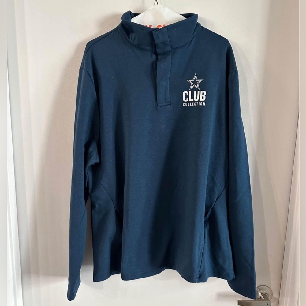 Dallas Cowboys Men’s Large Pullover Jacket   Club Collection Limited Edition new